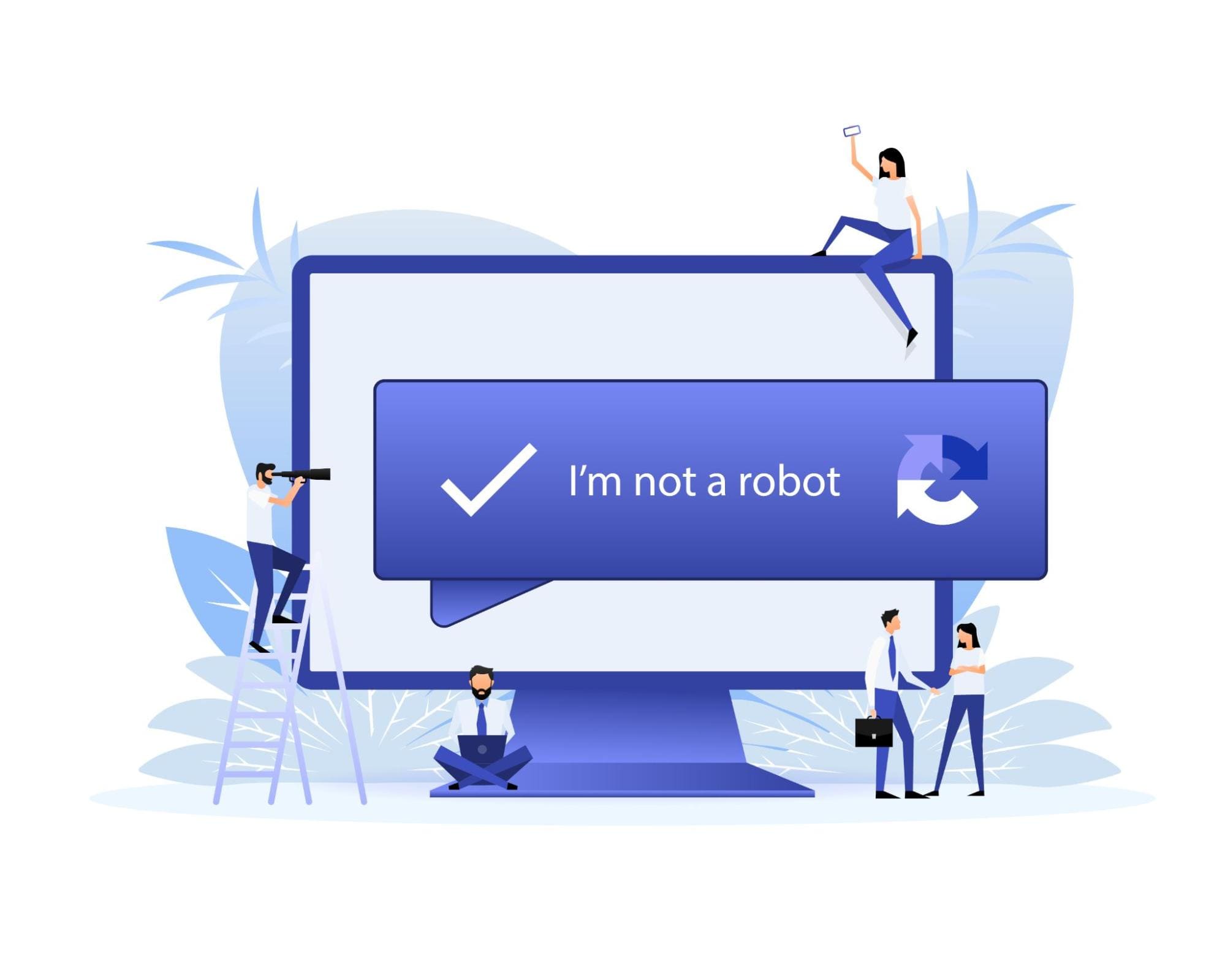 Подключение reCAPTCHA.