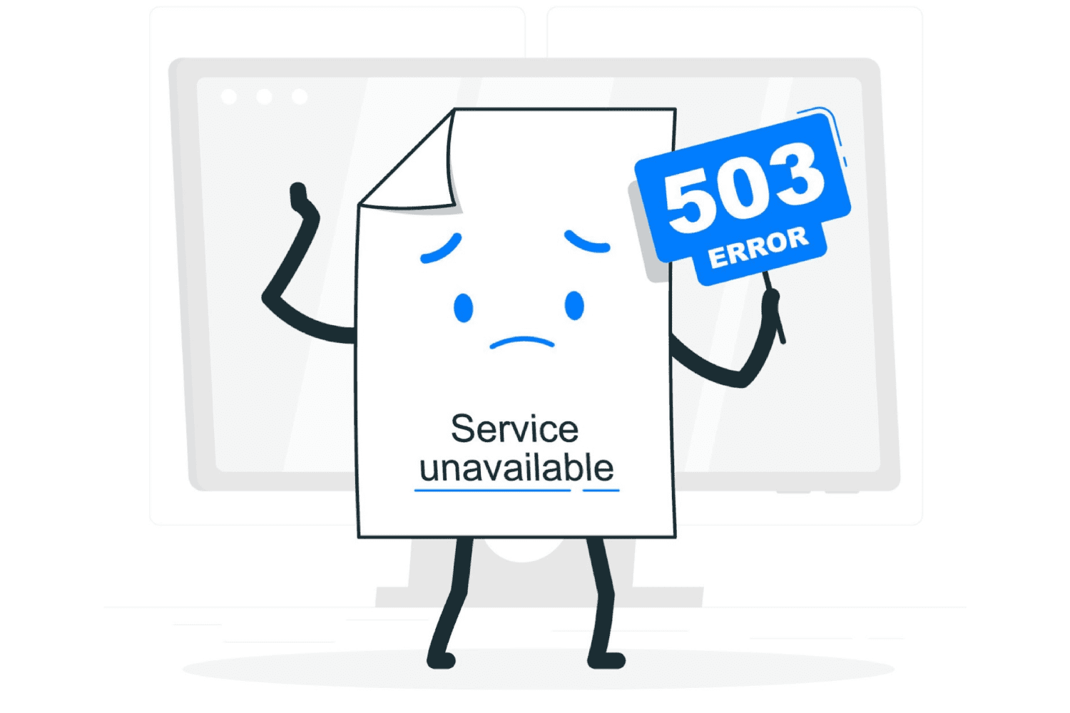 Ошибка 503 Service Unavailable.